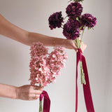 Sonder Wedding Bouquet - The Modernist (burgundy pink)