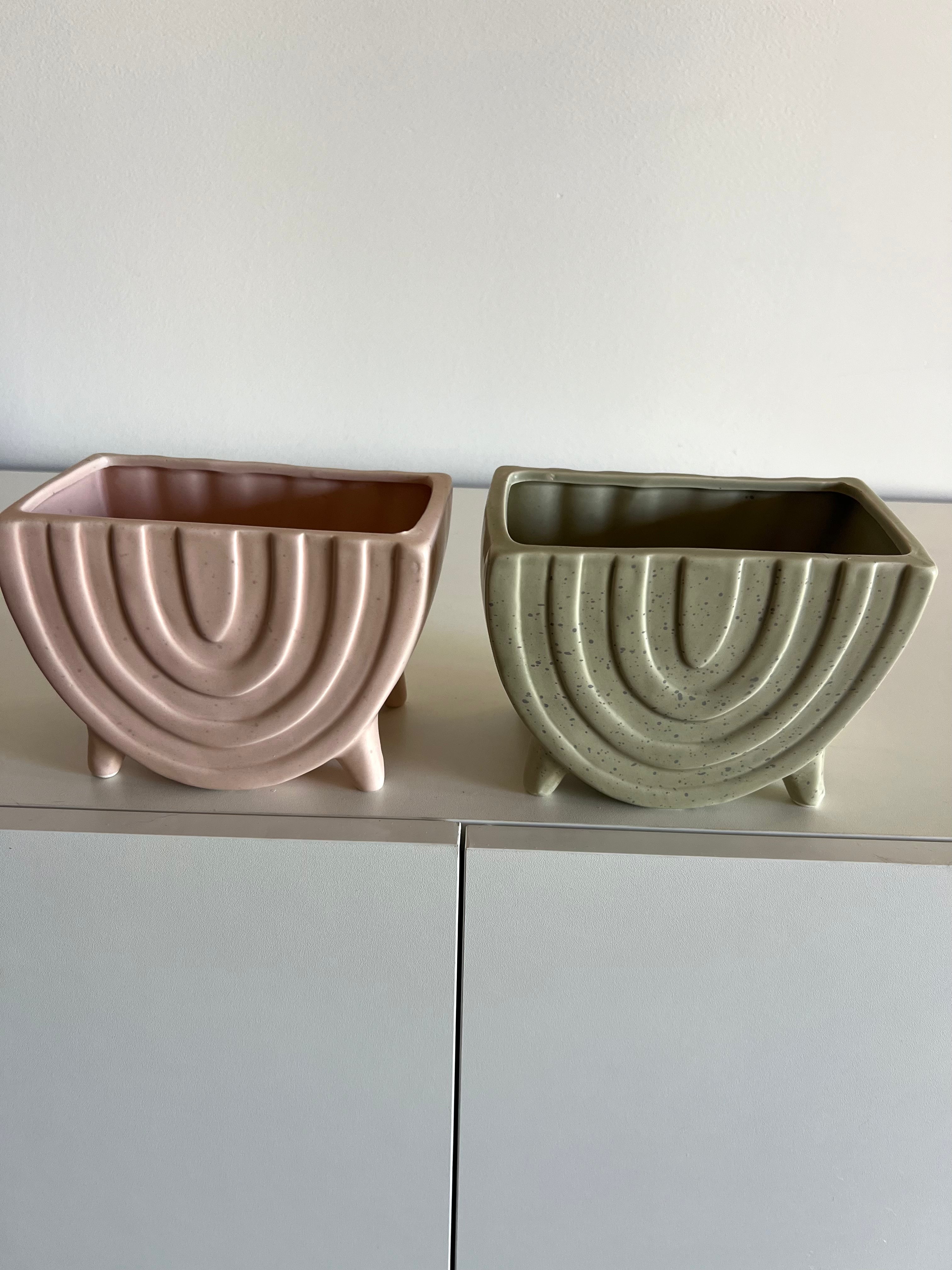 Curved Planter - Premium Artificial Wedding Flowers by Sonder + Stone Boutique
