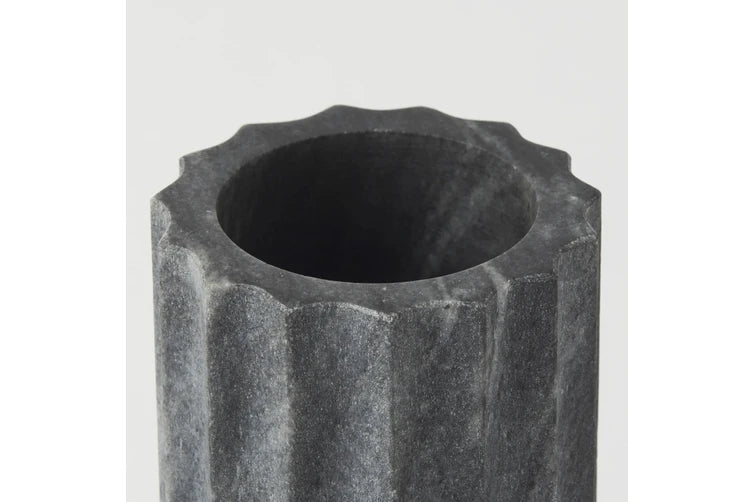 Black Marble Vase - Premium Artificial Wedding Flowers by Sonder + Stone Boutique