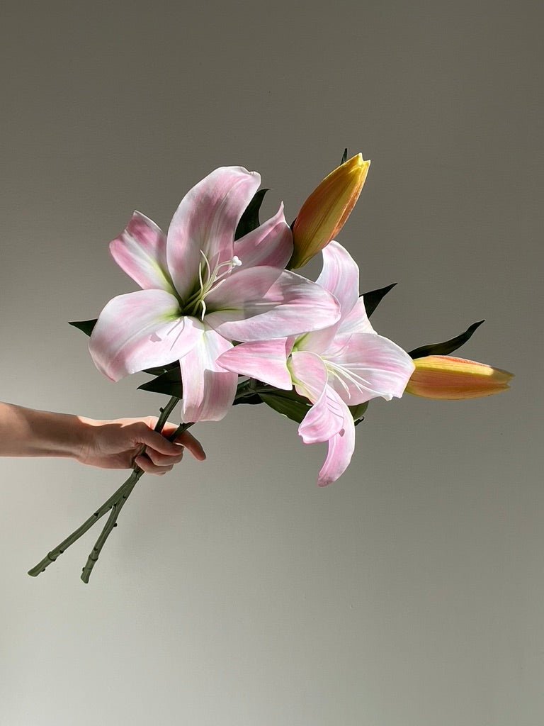 Artificial flowers Casablanca Lily Bundle - Sonder + Stone Boutique