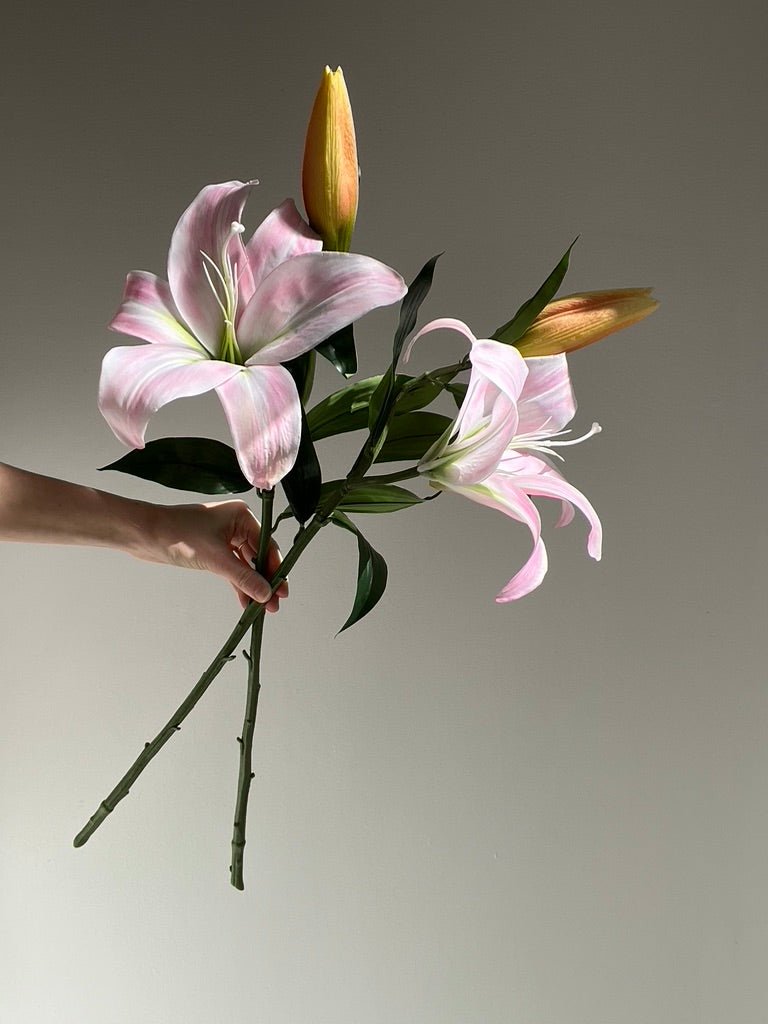 Artificial flowers Casablanca Lily Bundle - Sonder + Stone Boutique
