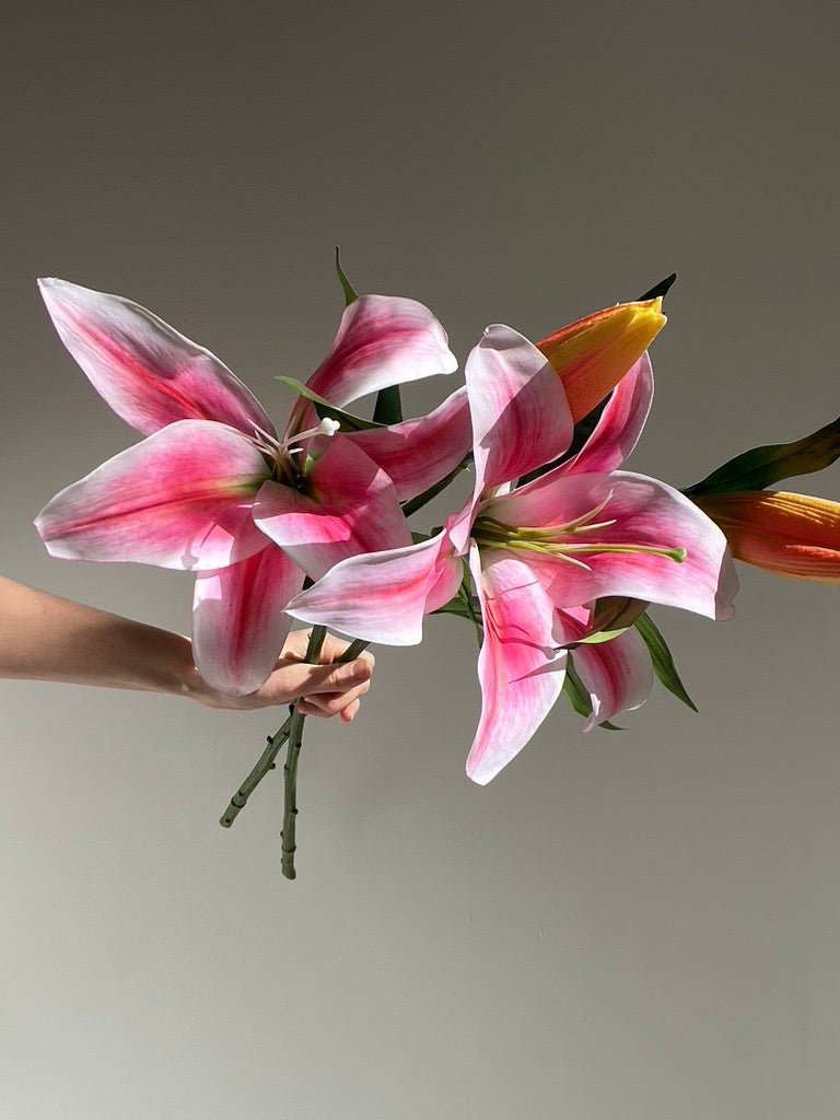 Artificial flowers Casablanca Lily Bundle - Sonder + Stone Boutique