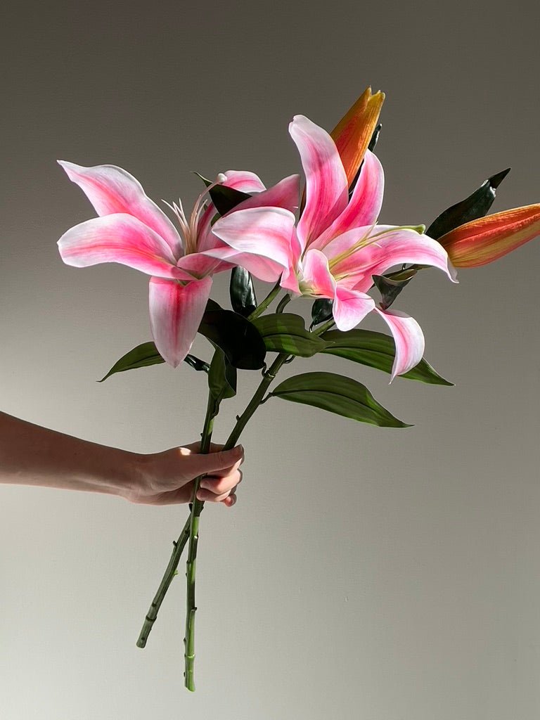 Artificial flowers Casablanca Lily Bundle - Sonder + Stone Boutique