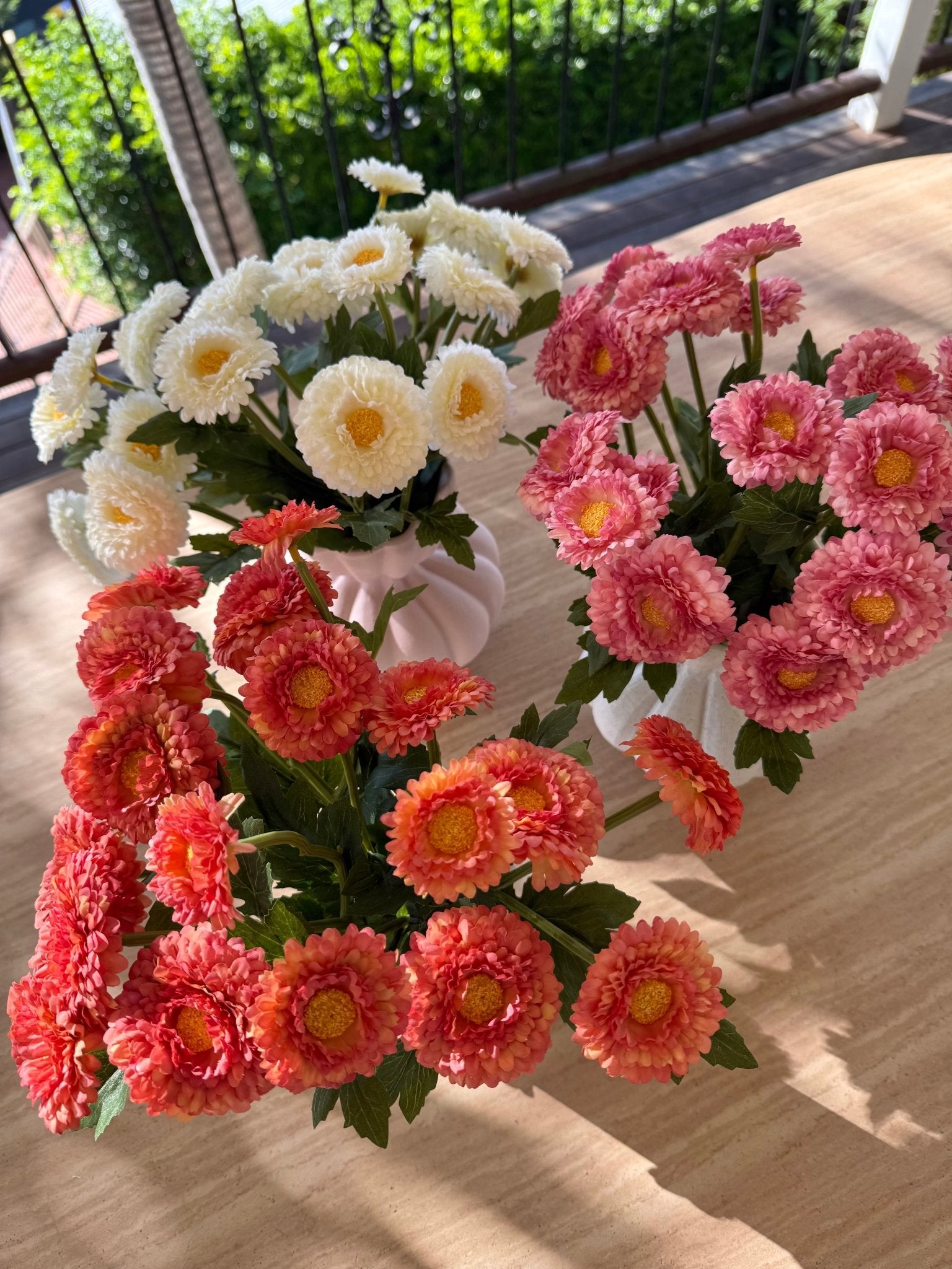 Artificial flowers Chrysanthemum Spray Bunch - Sonder + Stone Boutique