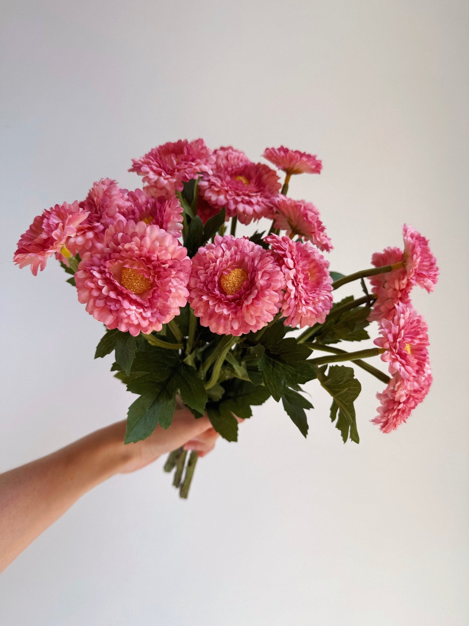 Artificial flowers Chrysanthemum Spray Bunch - Sonder + Stone Boutique