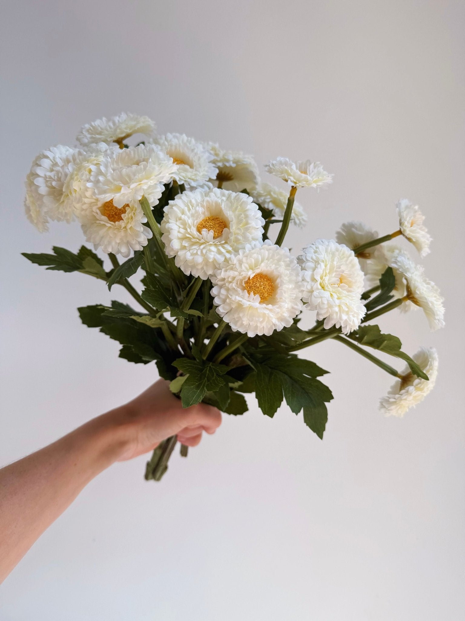 Artificial flowers Chrysanthemum Spray Bunch - Sonder + Stone Boutique