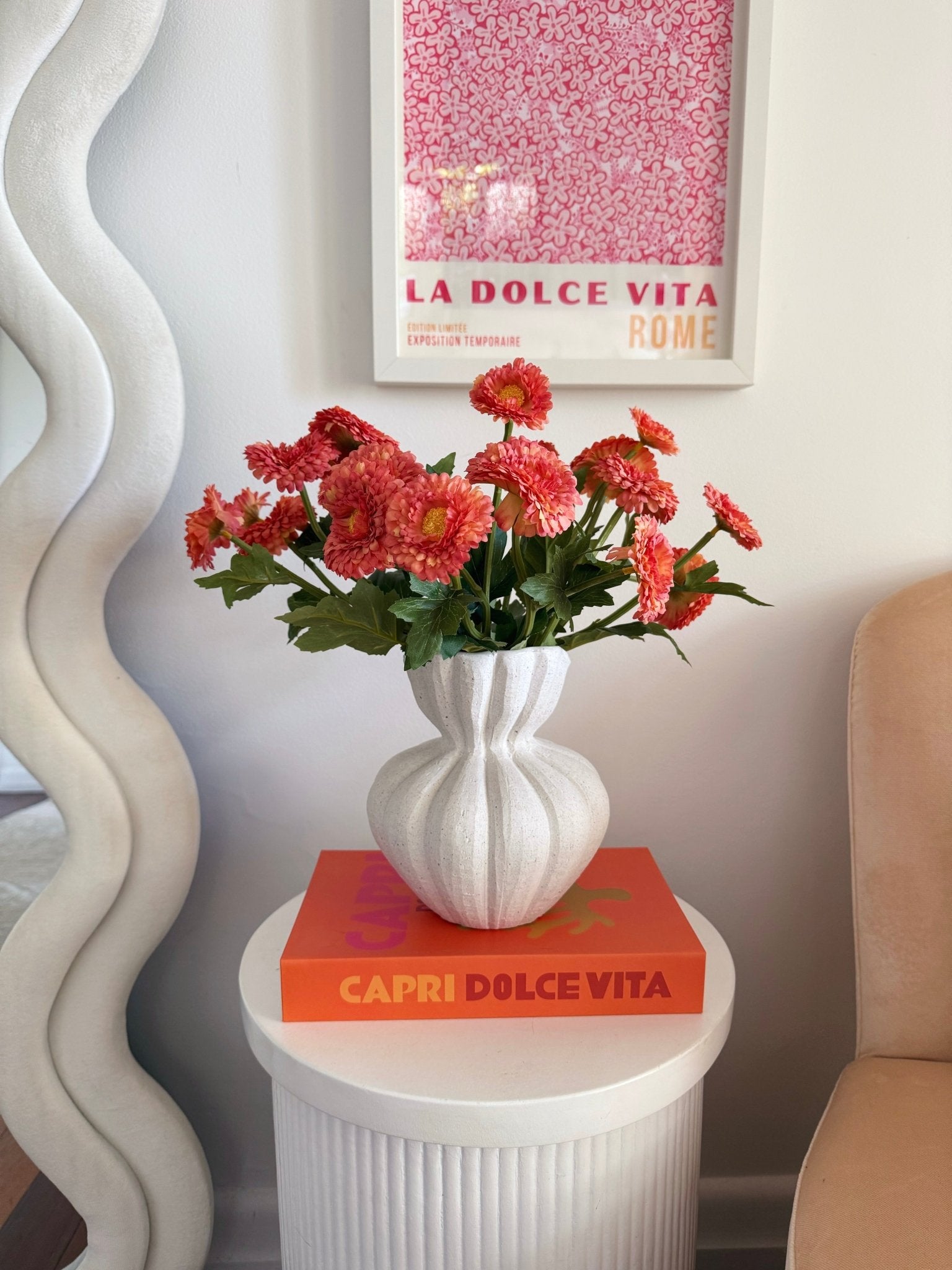 Artificial flowers Chrysanthemum Spray Bunch - Sonder + Stone Boutique