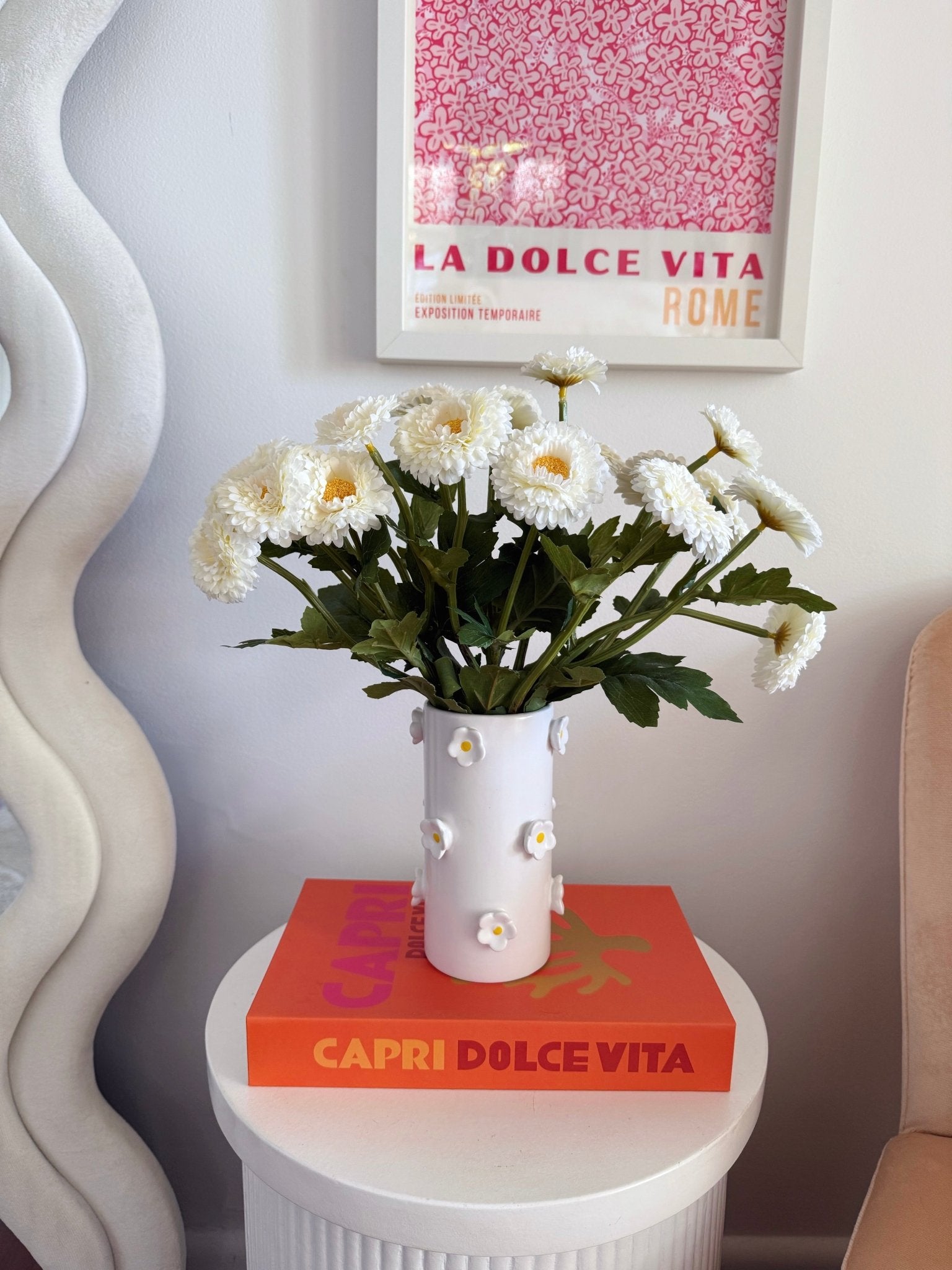 Artificial flowers Chrysanthemum Spray Bunch - Sonder + Stone Boutique