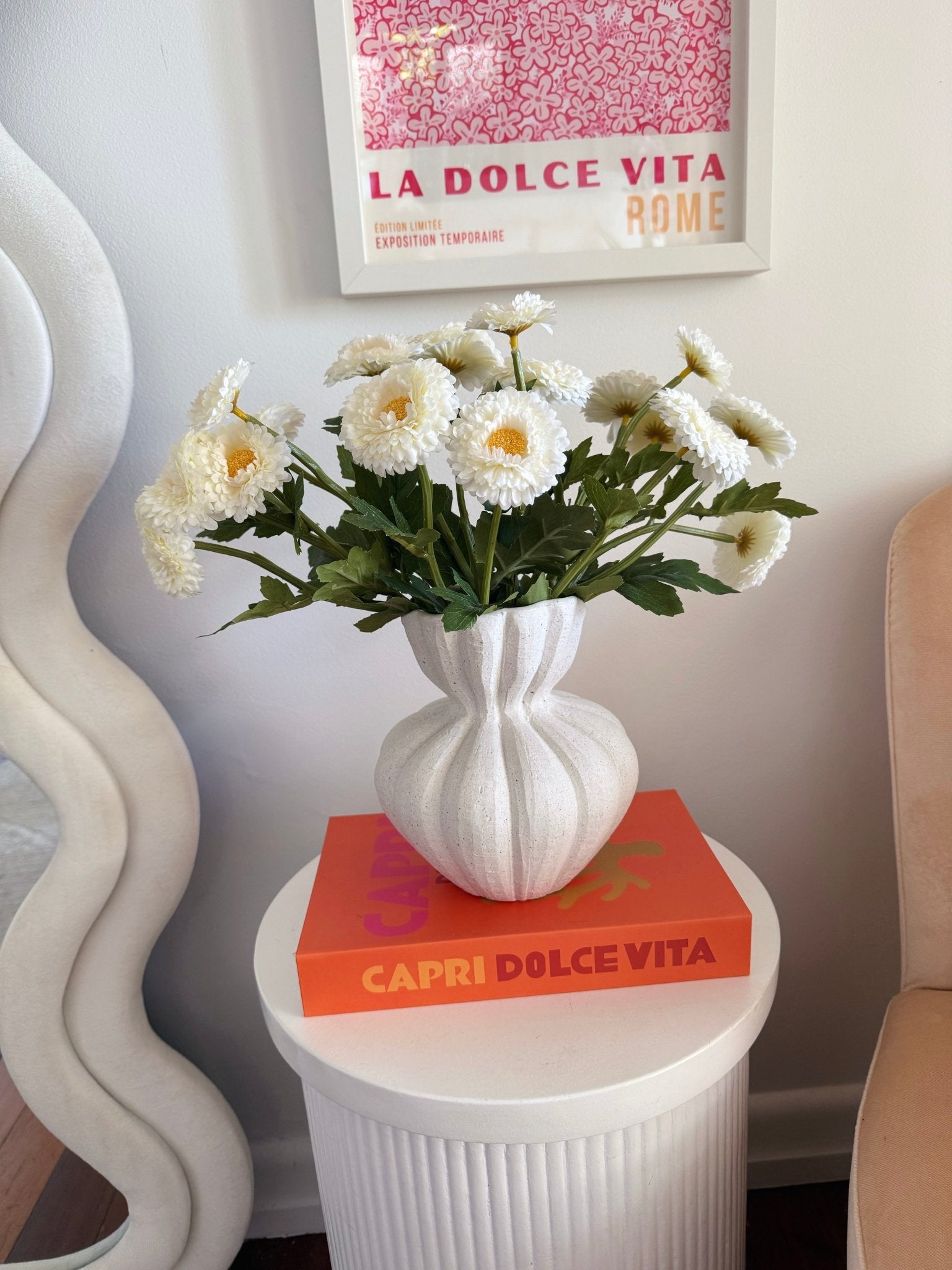 Artificial flowers Chrysanthemum Spray Bunch - Sonder + Stone Boutique