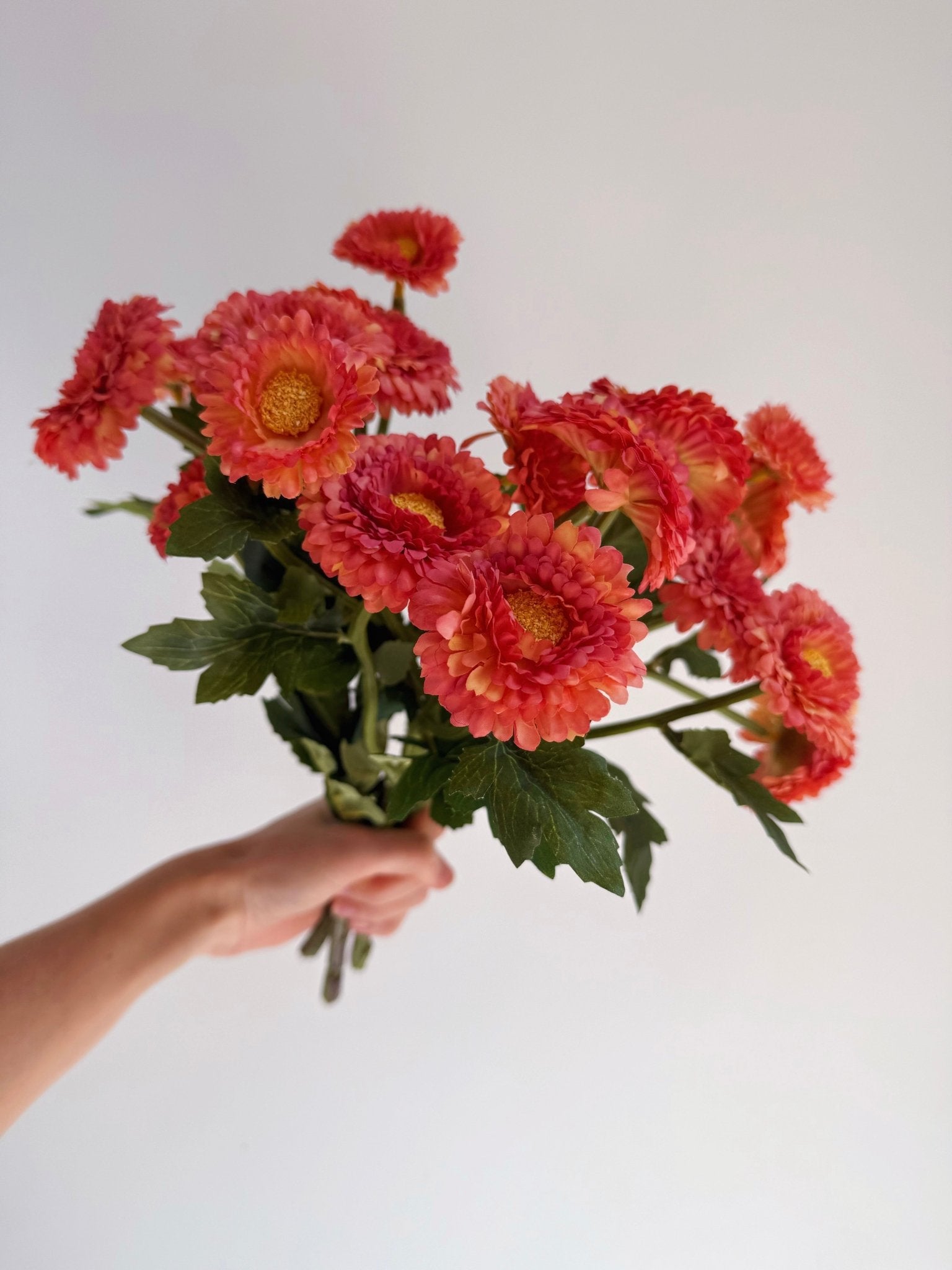 Artificial flowers Chrysanthemum Spray Bunch - Sonder + Stone Boutique