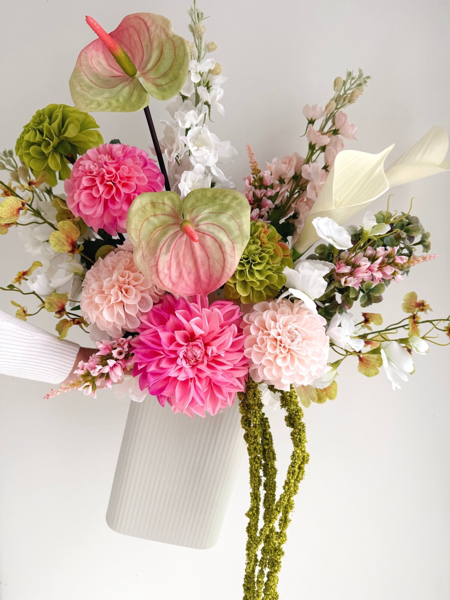Cosmic Love Arrangement - Premium Artificial Wedding Flowers by Sonder + Stone Boutique