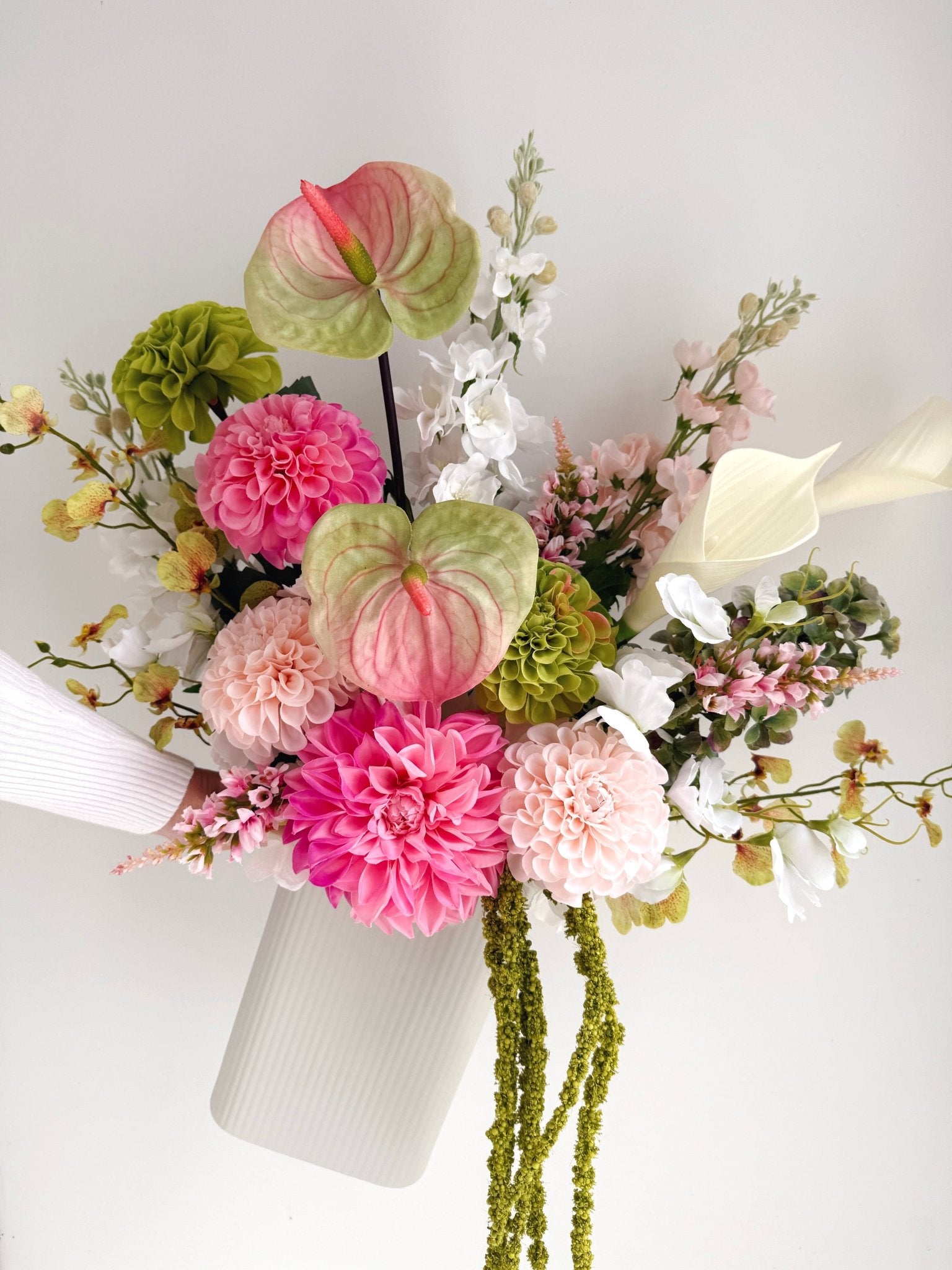 Cosmic Love Arrangement - Premium Artificial Wedding Flowers by Sonder + Stone Boutique