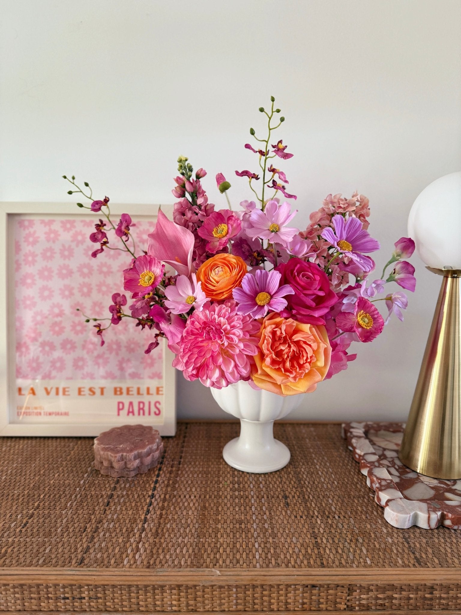 Artificial flowers Crush Arrangement - Sonder + Stone Boutique