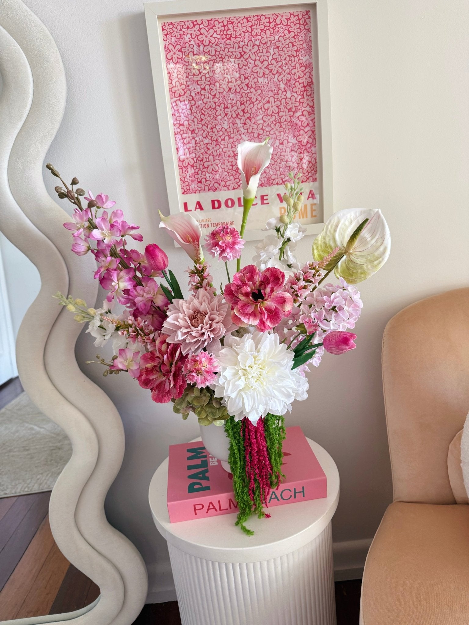 Artificial flowers Flirtation Arrangement - Sonder + Stone Boutique