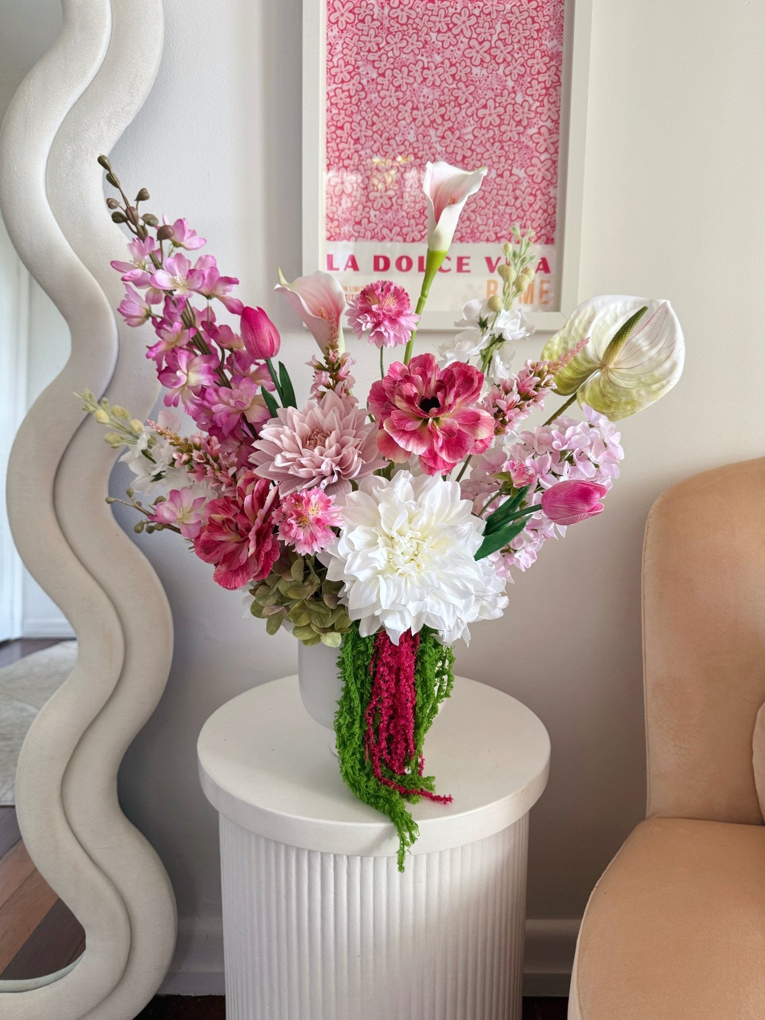 Artificial flowers Flirtation Arrangement - Sonder + Stone Boutique