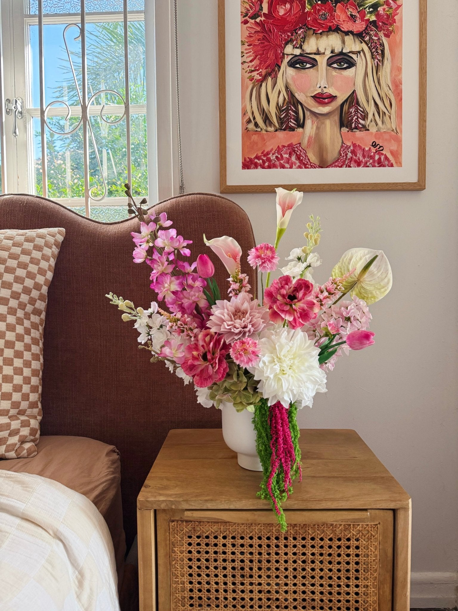 Artificial flowers Flirtation Arrangement - Sonder + Stone Boutique