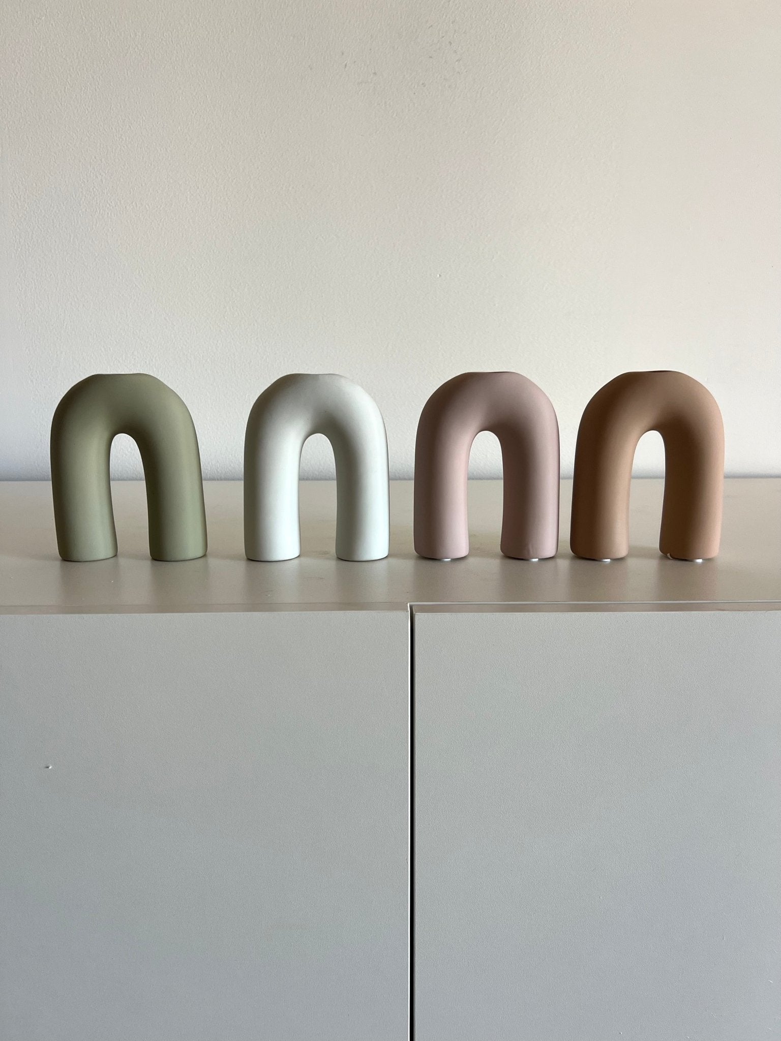 Frankie Candleholder - Pistachio - Premium Artificial Wedding Flowers by Sonder + Stone Boutique