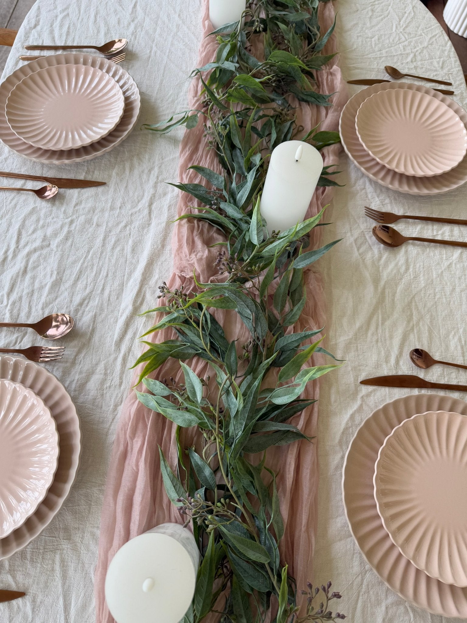 Artificial flowers Native Eucalyptus Garland Decoration - Sonder + Stone Boutique