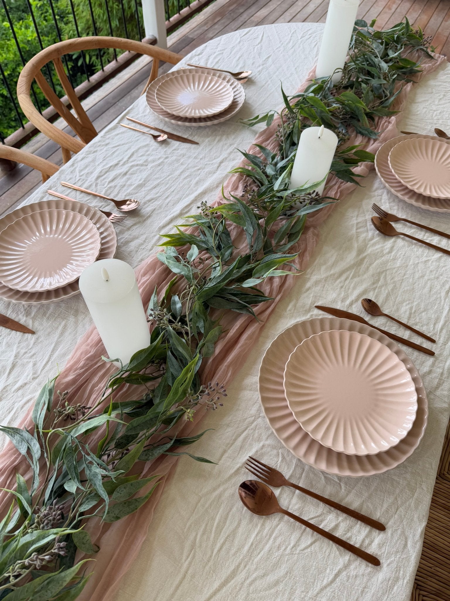 Artificial flowers Native Eucalyptus Garland Decoration - Sonder + Stone Boutique