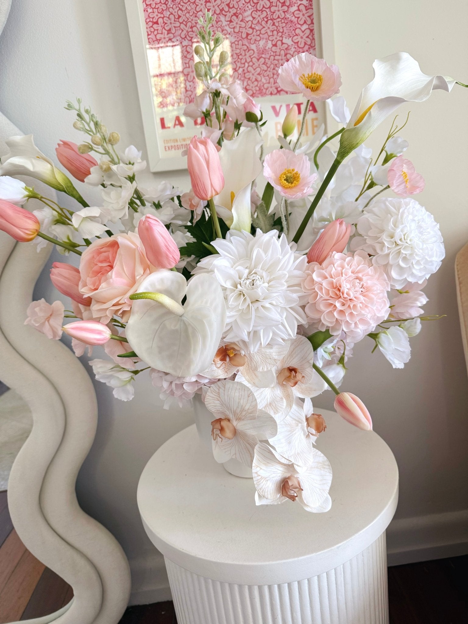 Pillowtalk Arrangement - Premium Artificial Wedding Flowers by Sonder + Stone Boutique