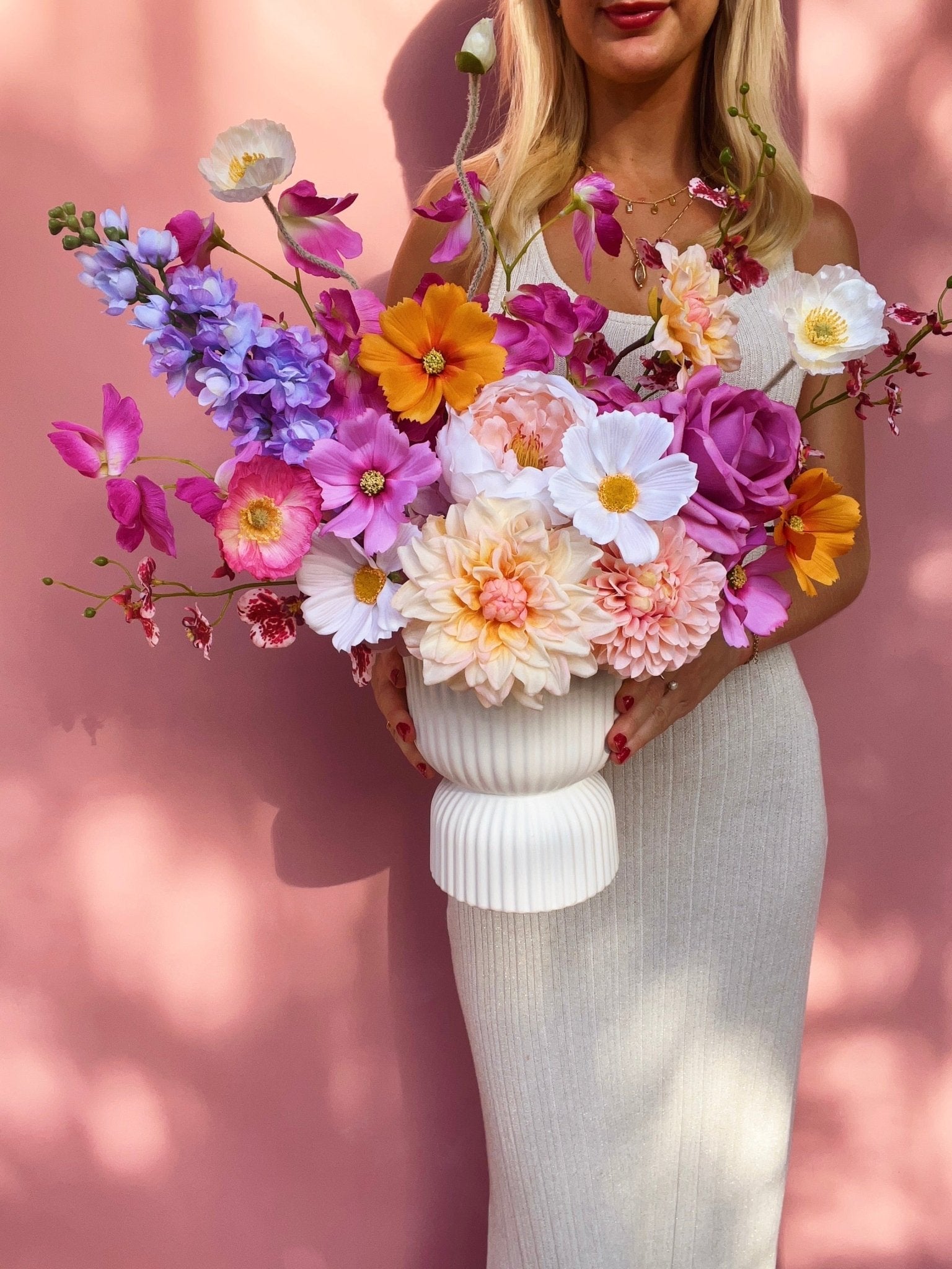 Settle Petal Arrangement - Premium Artificial Wedding Flowers by Sonder + Stone Boutique