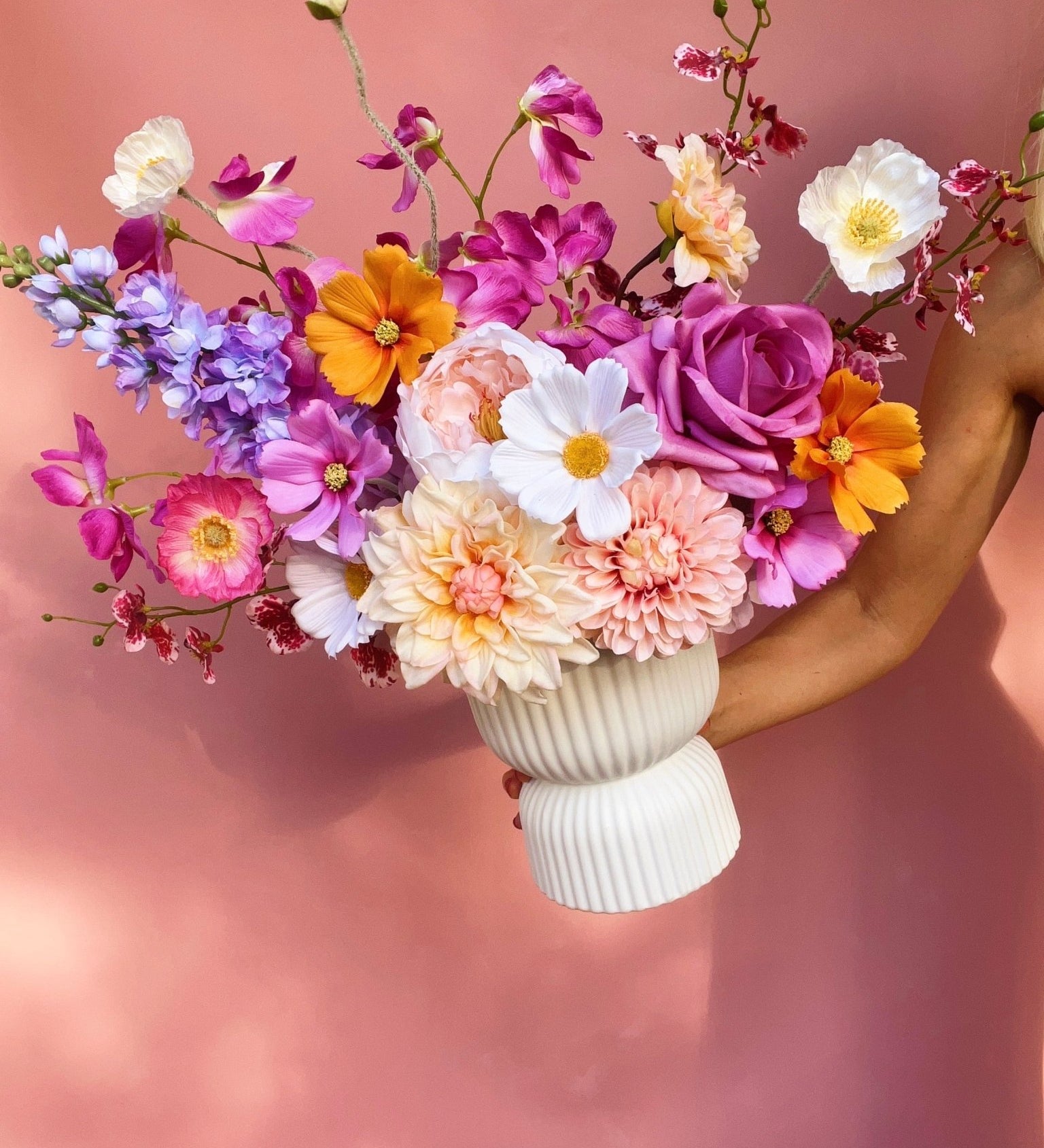 Settle Petal Arrangement - Premium Artificial Wedding Flowers by Sonder + Stone Boutique