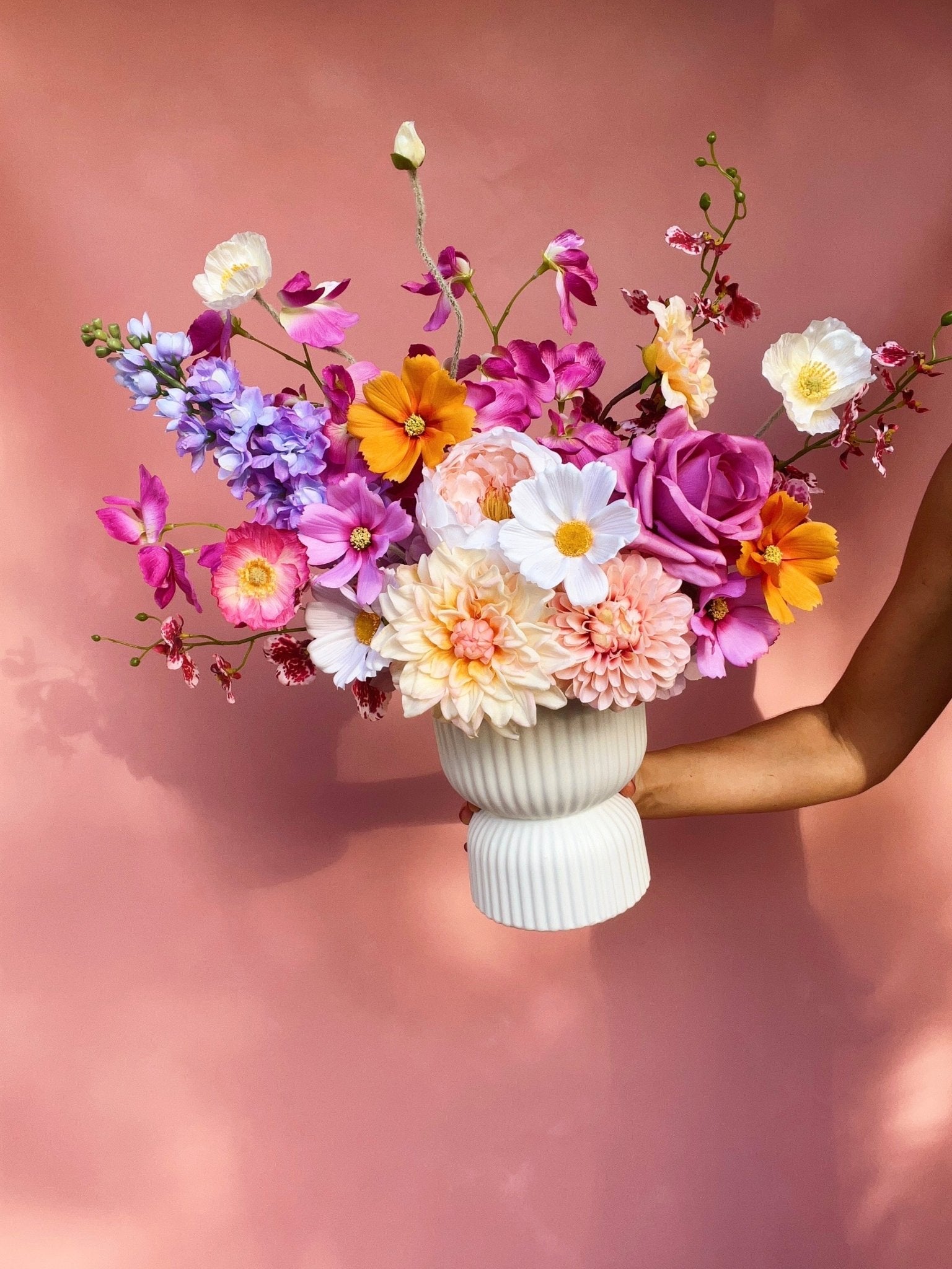 Settle Petal Arrangement - Premium Artificial Wedding Flowers by Sonder + Stone Boutique