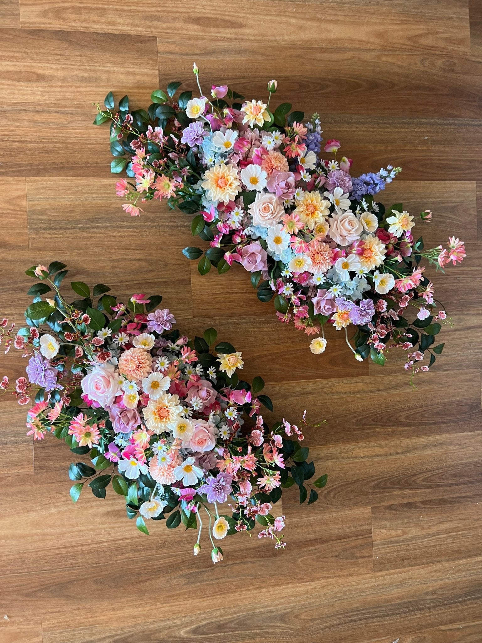 Sonder Wedding Arbour Display - Fun + Colourful - Sonder + Stone Boutique Artificial Wedding Flowers