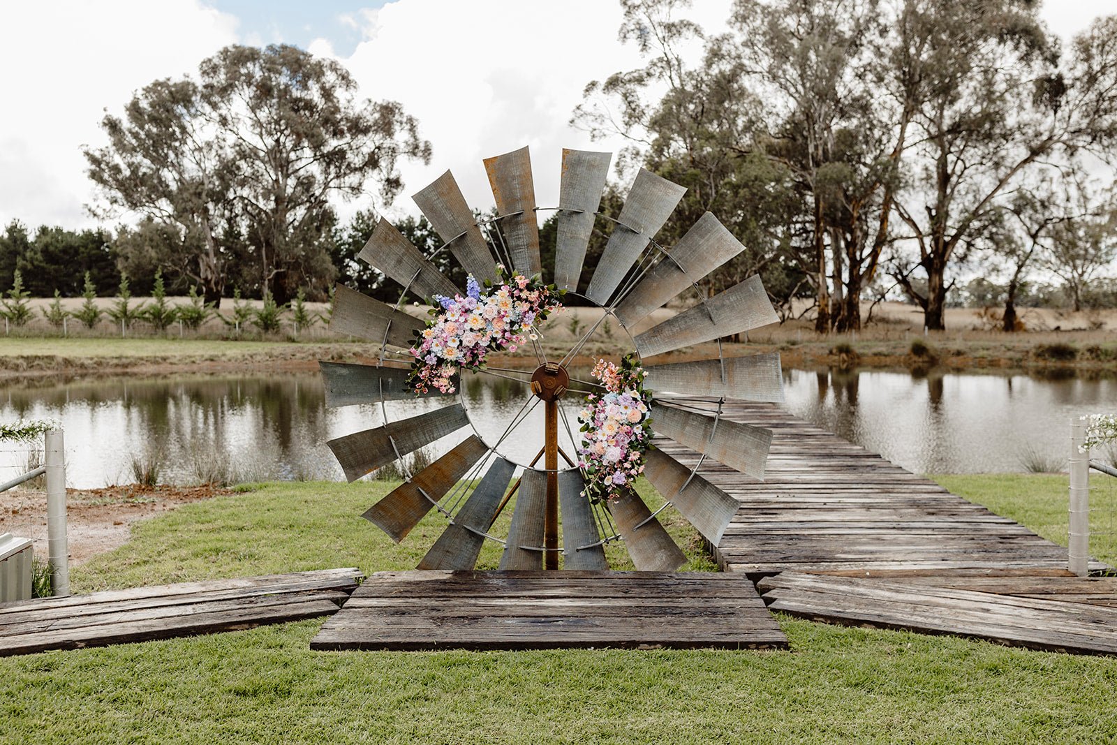 Sonder Wedding Arbour Display - Fun + Colourful - Sonder + Stone Boutique Artificial Wedding Flowers