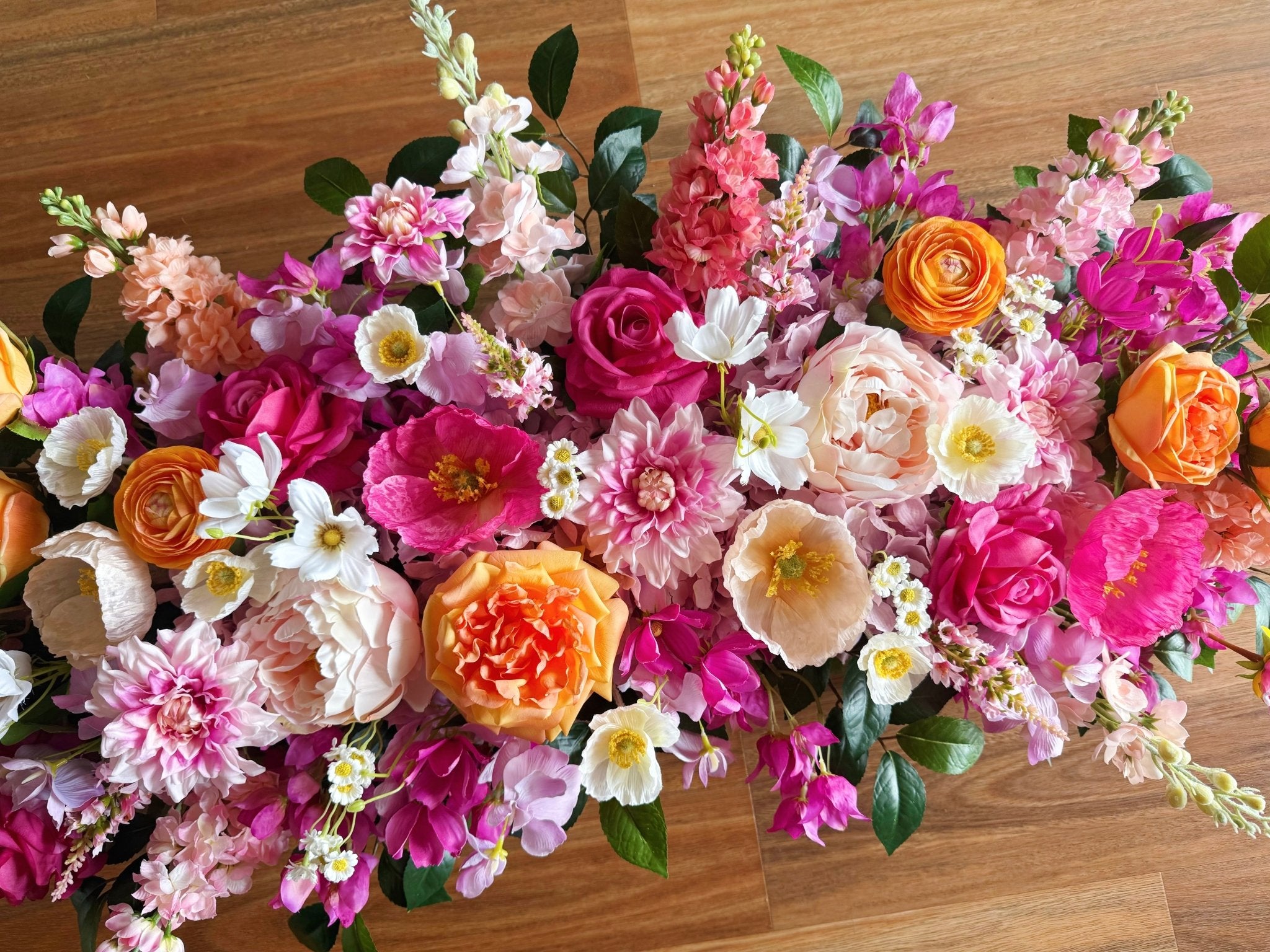 Sonder Wedding Arbour Displays - Pink Paloma - Sonder + Stone Boutique Artificial Wedding Flowers