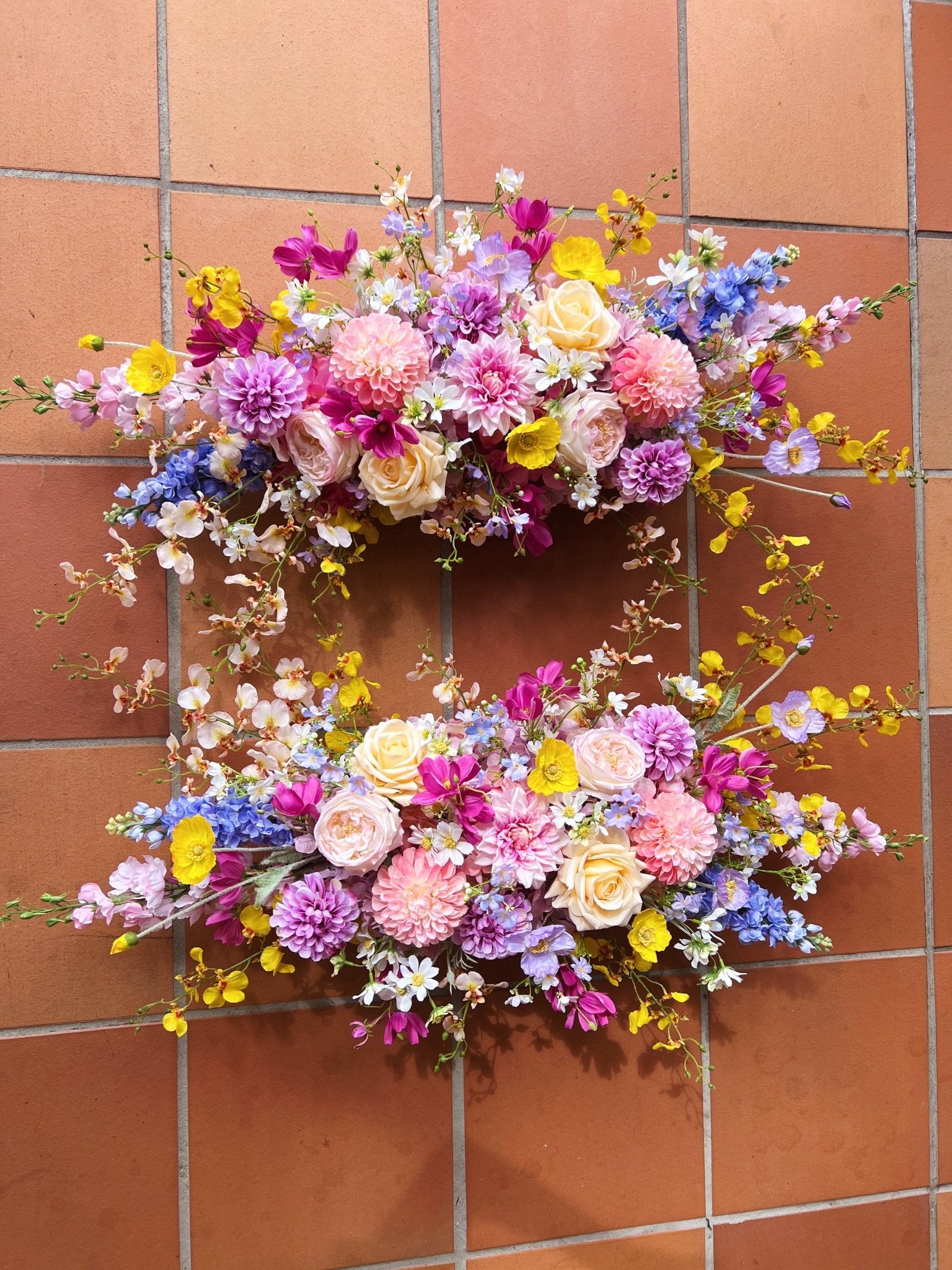 Sonder Wedding Arbour Displays - Spring Fling - Sonder + Stone Boutique Artificial Wedding Flowers