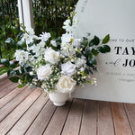 Sonder Wedding Arrangement - Evergreen - Premium Artificial Wedding Flowers by Sonder + Stone Boutique