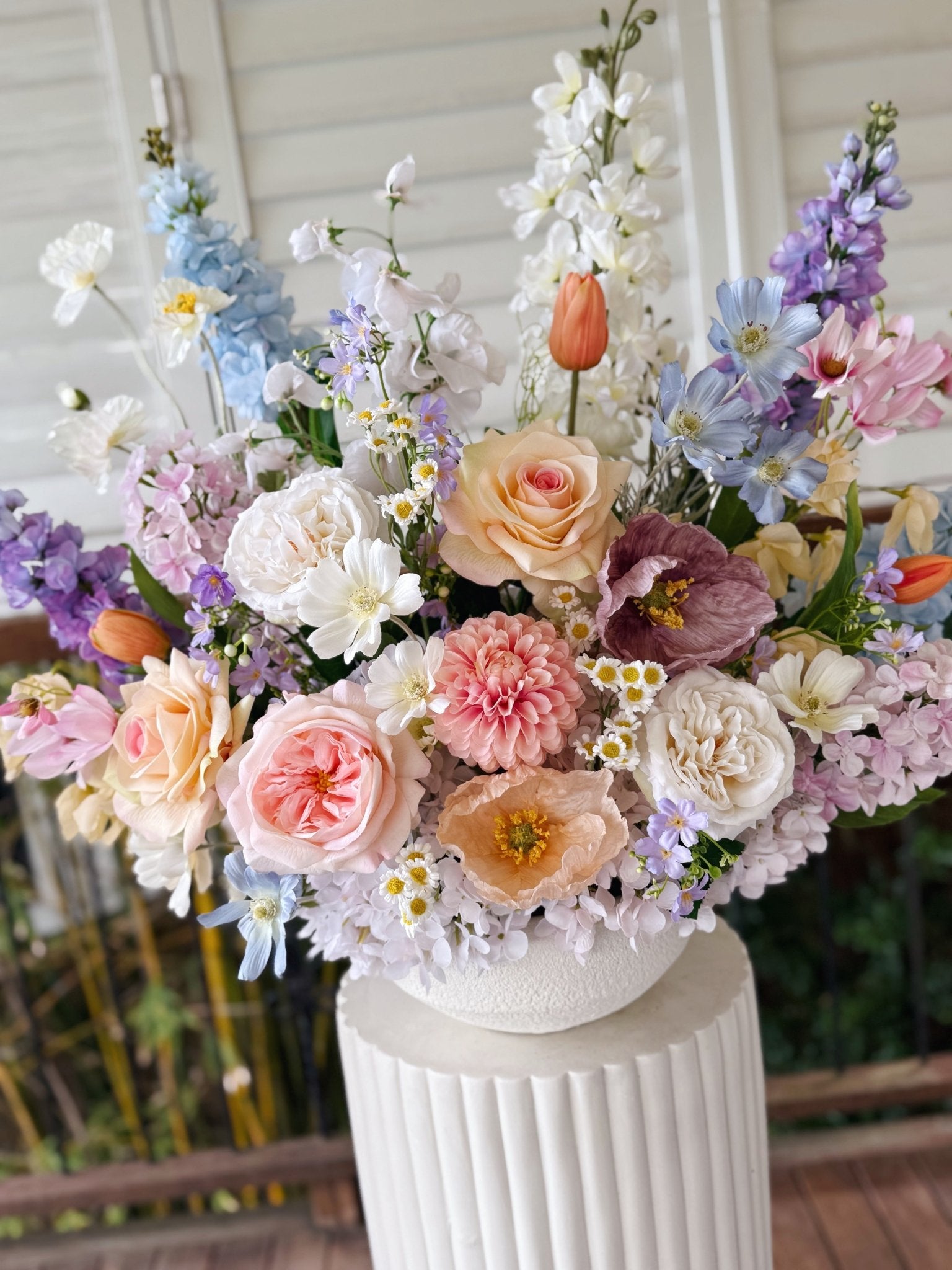 Sonder Wedding Arrangement - Garden Whimsy - Premium Artificial Wedding Flowers by Sonder + Stone Boutique