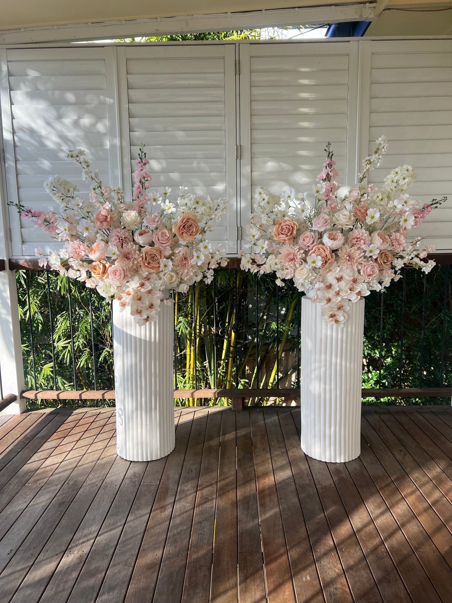 Sonder Wedding Arrangement - Soft + Romantic - Sonder + Stone Boutique Artificial Wedding Flowers