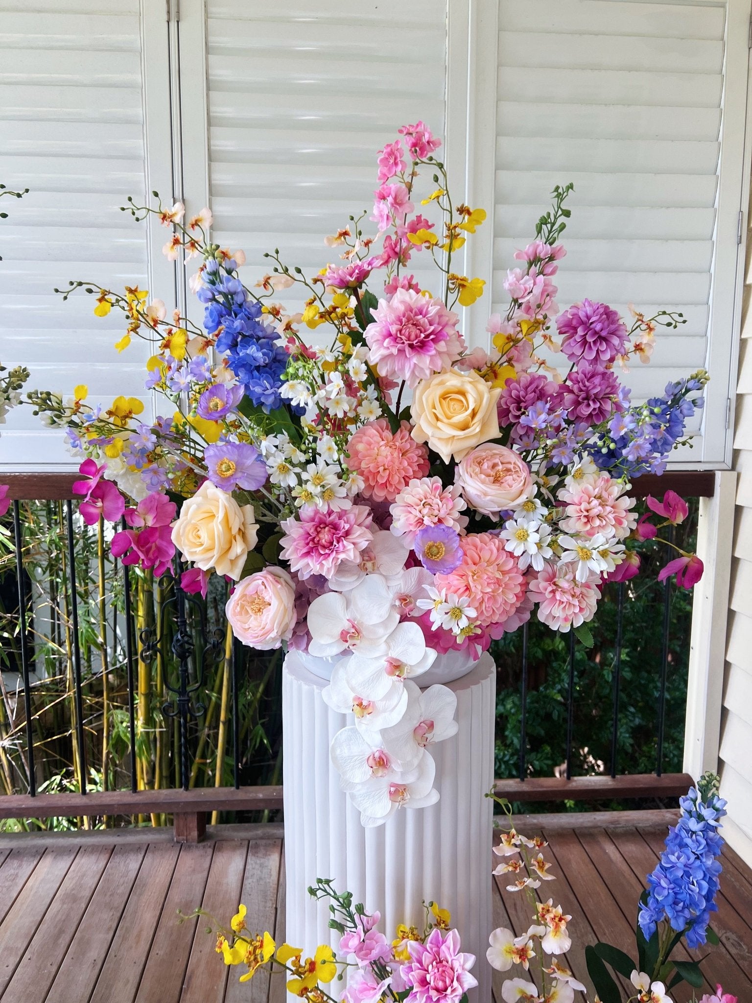 Sonder Wedding Arrangement - Spring Fling - Sonder + Stone Boutique Artificial Wedding Flowers