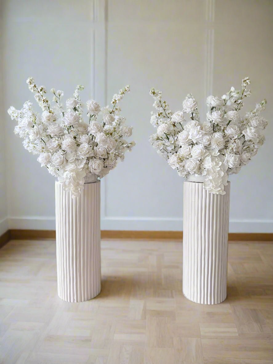 Artificial flowers Sonder Wedding Arrangement - White + Fluttery - Sonder + Stone Boutique