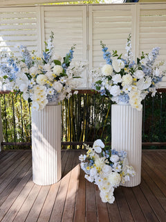 Sonder Wedding Arrangements - Something Blue - Premium Artificial Wedding Flowers by Sonder + Stone Boutique