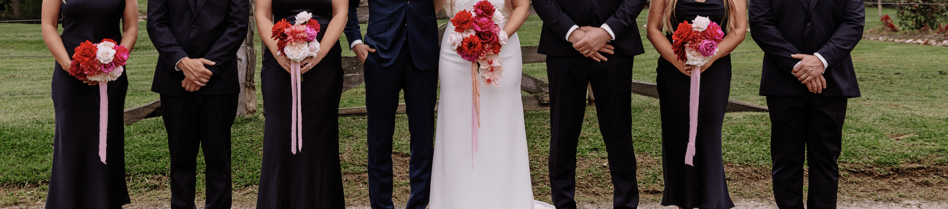 Sonder Wedding Bouquet - Cherry Bomb - Premium Artificial Wedding Flowers by Sonder + Stone Boutique