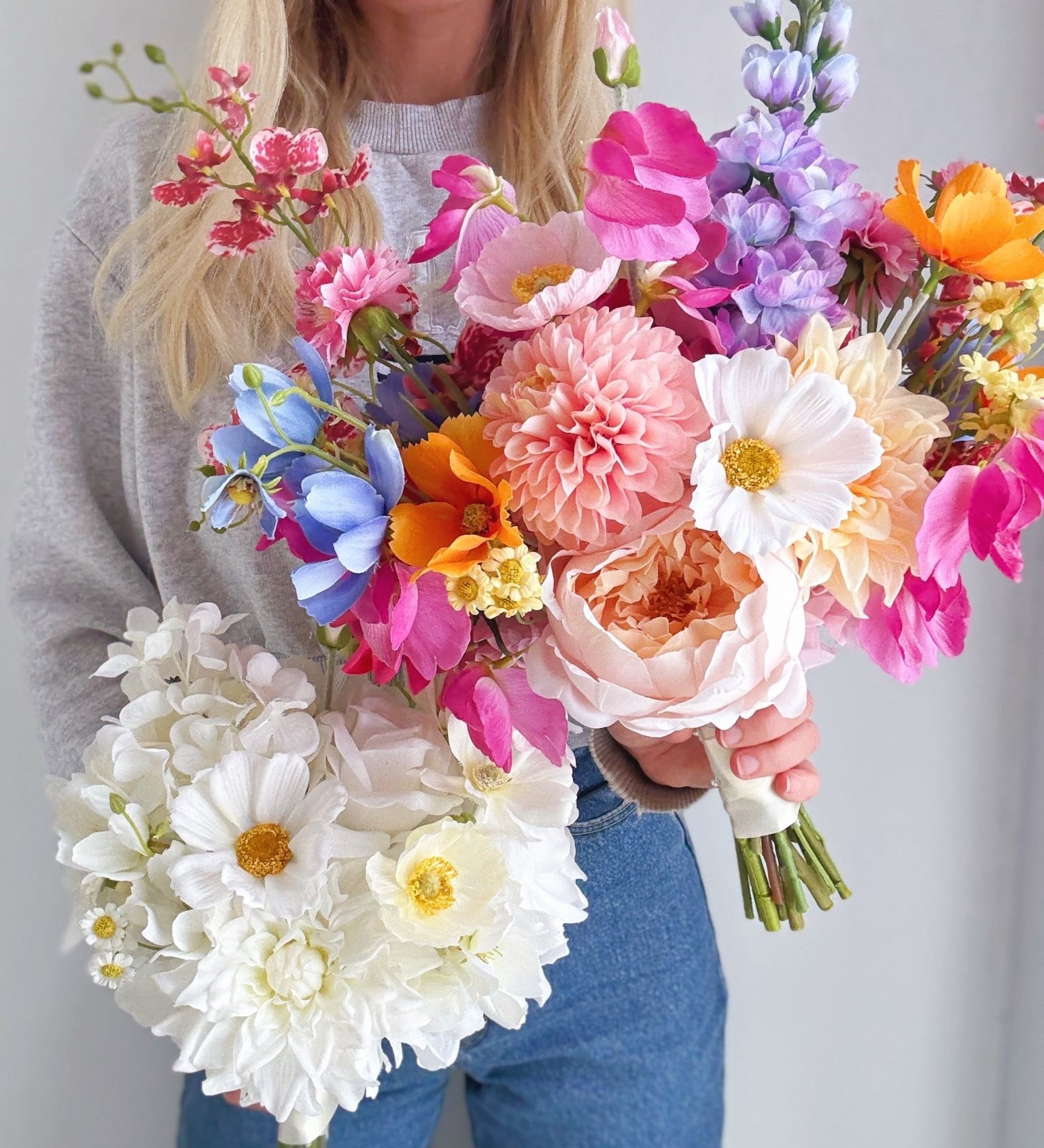 Sonder Wedding Bouquet - Colour Theory - Premium Artificial Wedding Flowers by Sonder + Stone Boutique