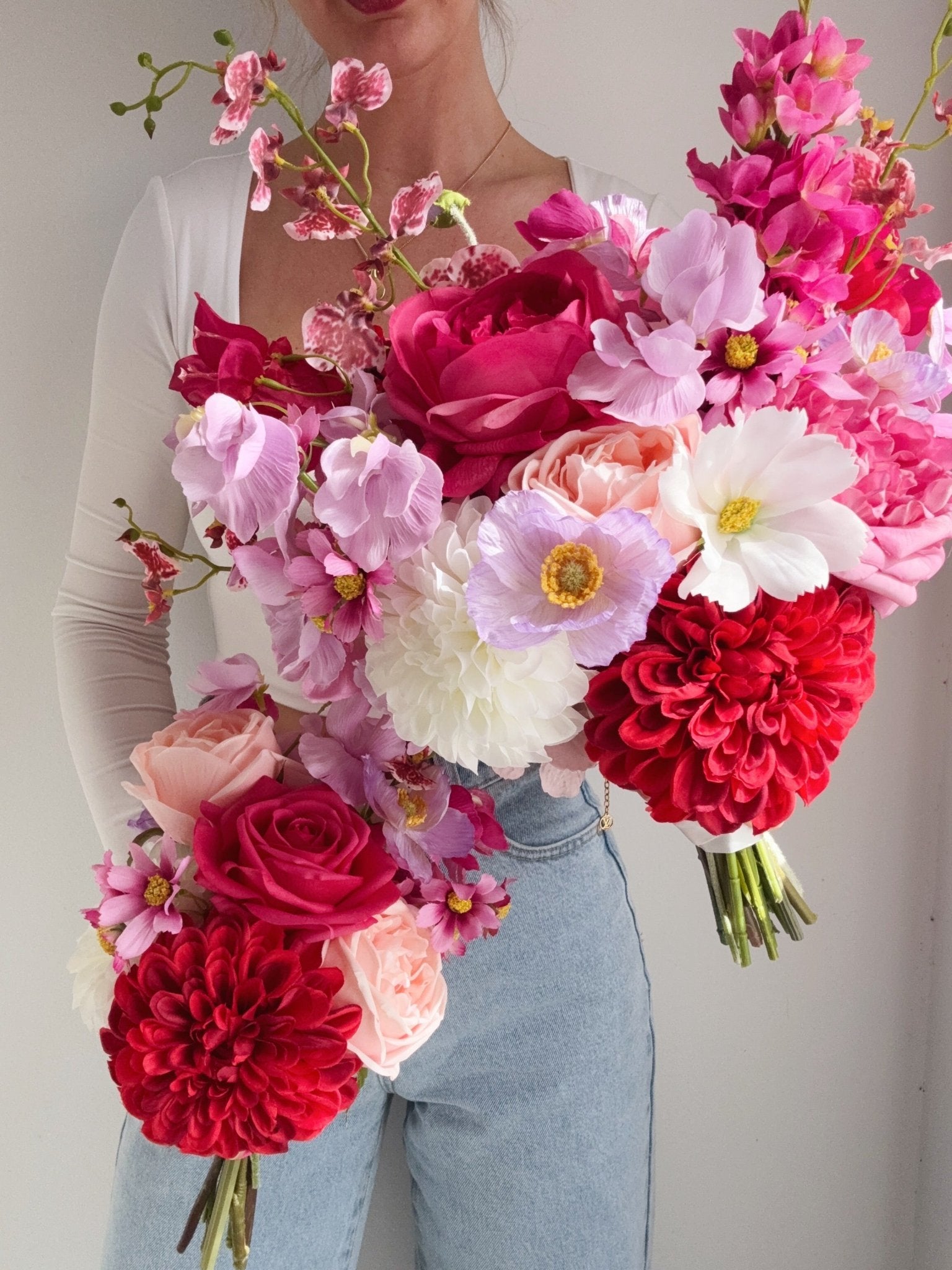 Sonder Wedding Bouquet - Cosmic Crush - Premium Artificial Wedding Flowers by Sonder + Stone Boutique