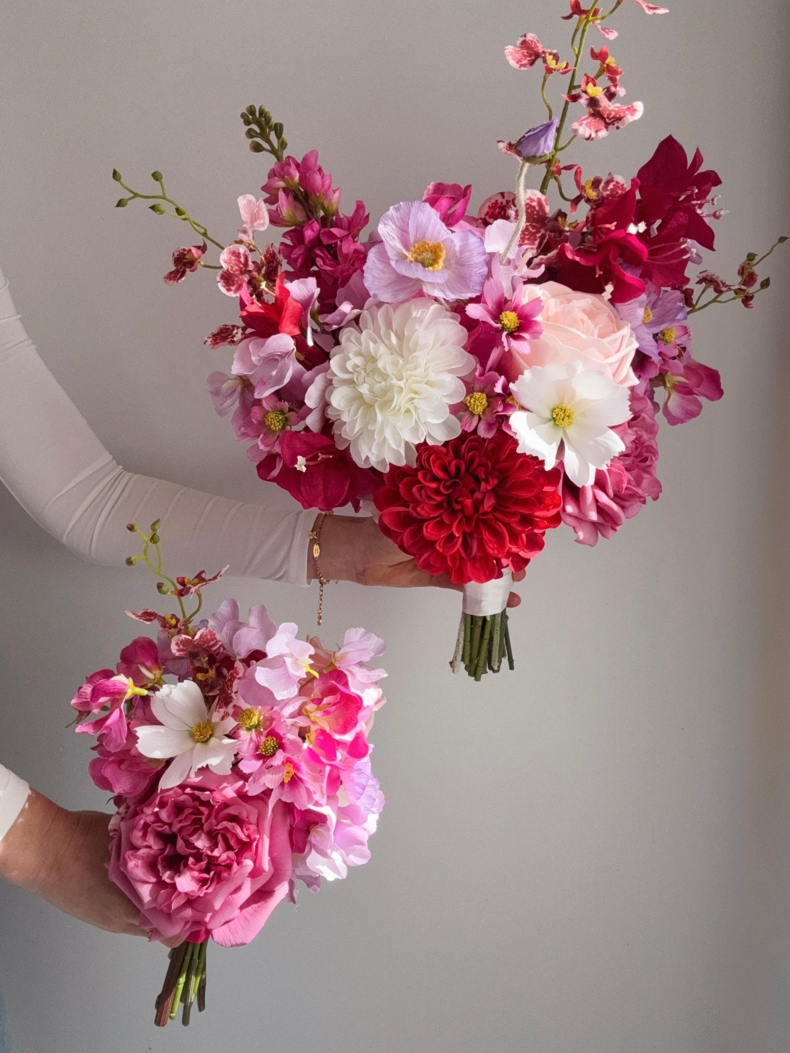 Sonder Wedding Bouquet - Cosmic Crush - Premium Artificial Wedding Flowers by Sonder + Stone Boutique