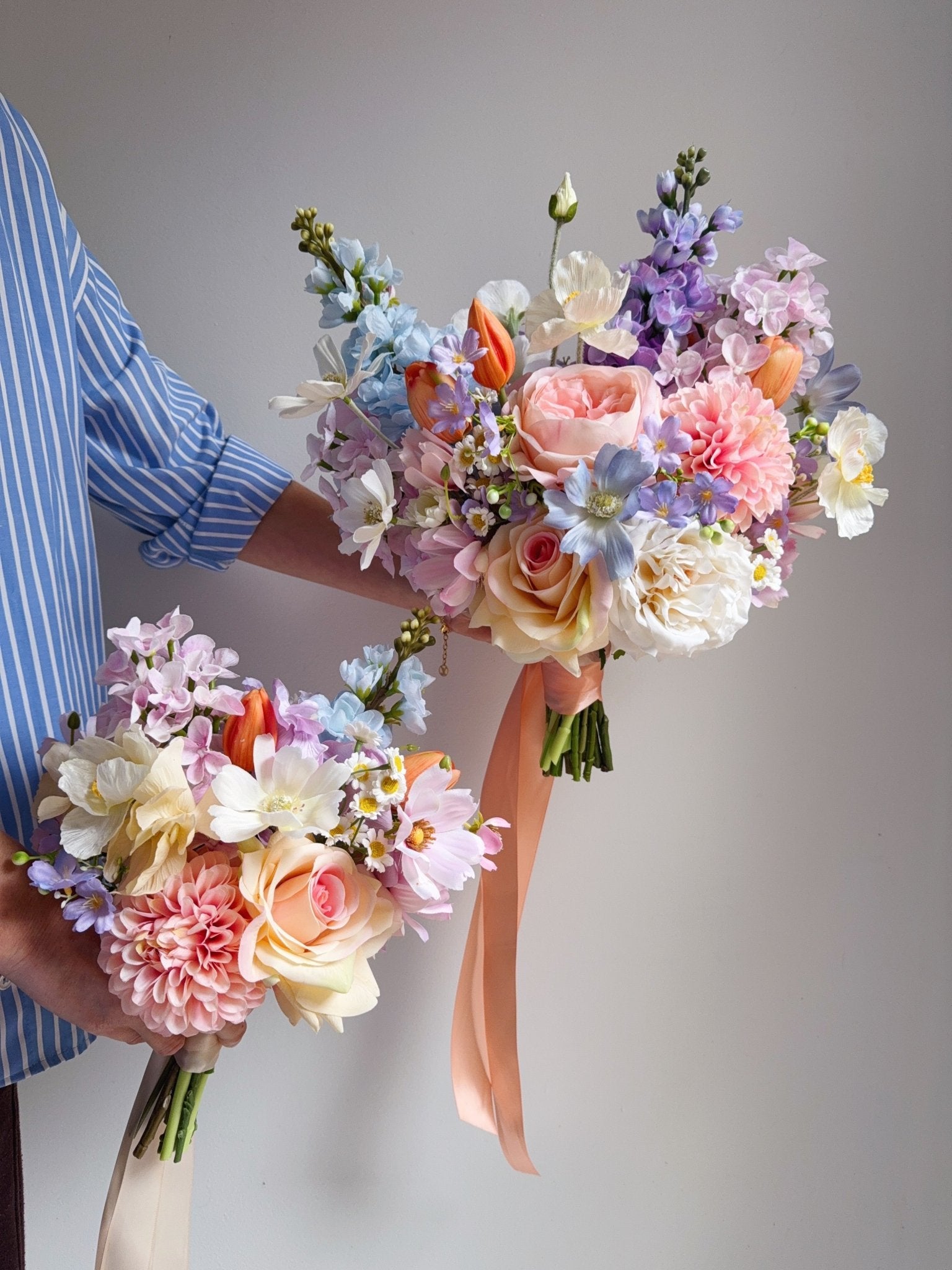 Sonder Wedding Bouquet - Garden Whimsy - Premium Artificial Wedding Flowers by Sonder + Stone Boutique