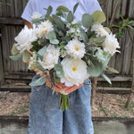 Sonder Wedding Bouquet - Ivory Eucalyptus (Limited Edition) - Premium Artificial Wedding Flowers by Sonder + Stone Boutique