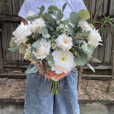 Sonder Wedding Bouquet - Ivory Eucalyptus (Limited Edition) - Premium Artificial Wedding Flowers by Sonder + Stone Boutique