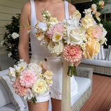 Sonder Wedding Bouquet - Lemon Sorbet - Premium Artificial Wedding Flowers by Sonder + Stone Boutique