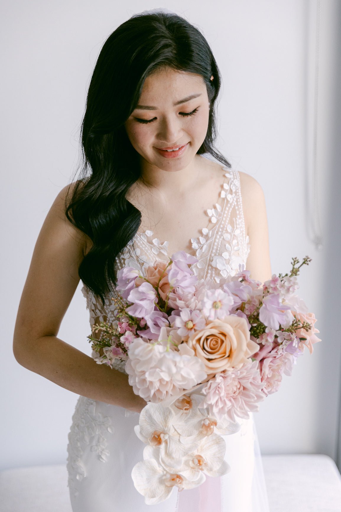 Sonder Wedding Bouquet - Lilac Love - Sonder + Stone Boutique Artificial Wedding Flowers