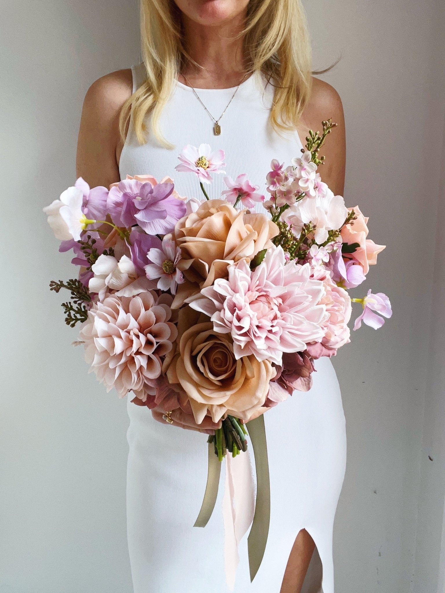 Sonder Wedding Bouquet - Lilac Love - Sonder + Stone Boutique Artificial Wedding Flowers