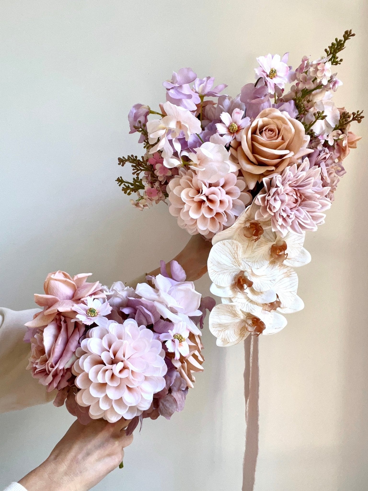 Sonder Wedding Bouquet - Lilac Love - Sonder + Stone Boutique Artificial Wedding Flowers
