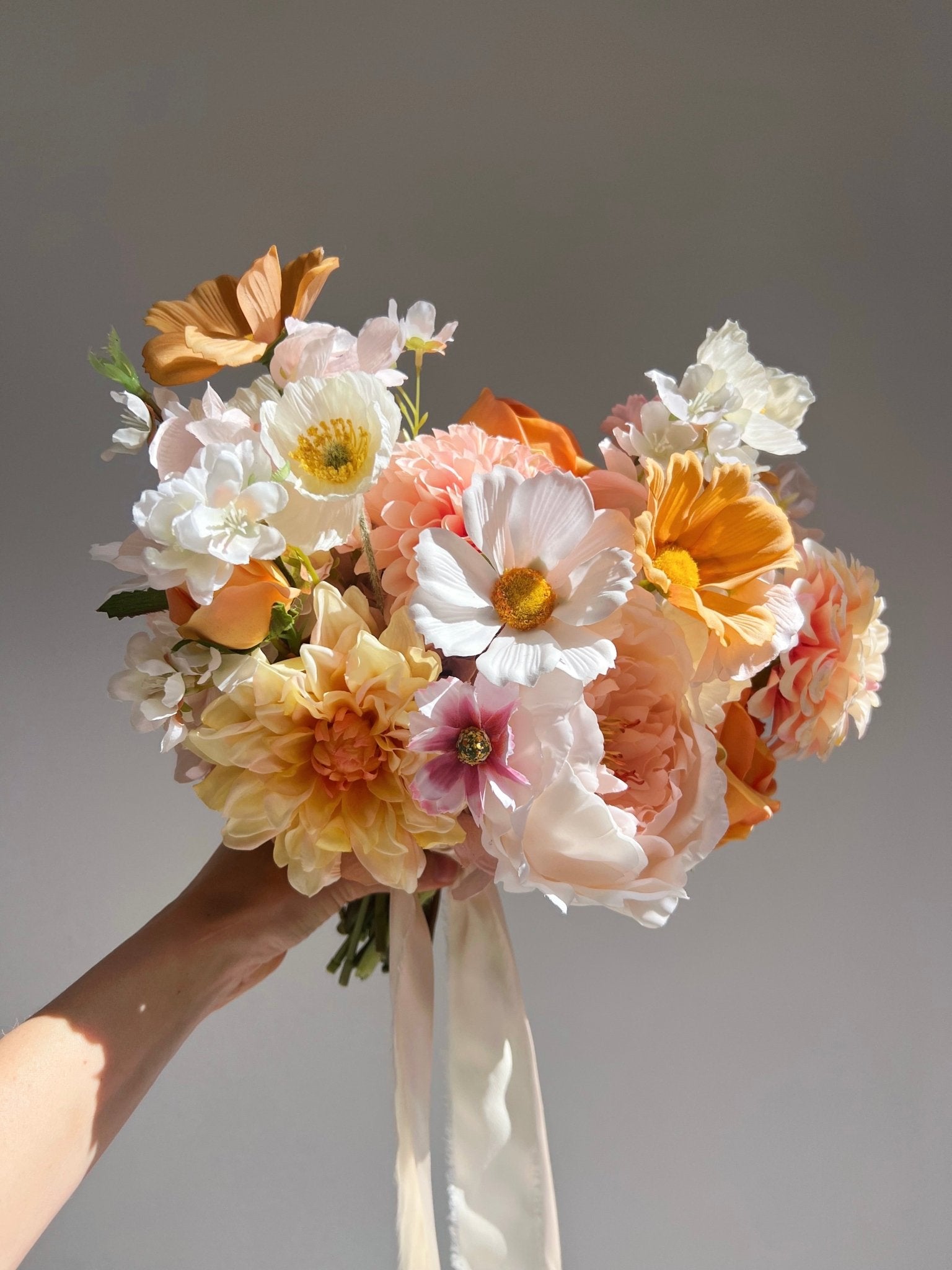 Sonder Wedding Bouquet - Marigold Fields - Sonder + Stone Boutique Artificial Wedding Flowers
