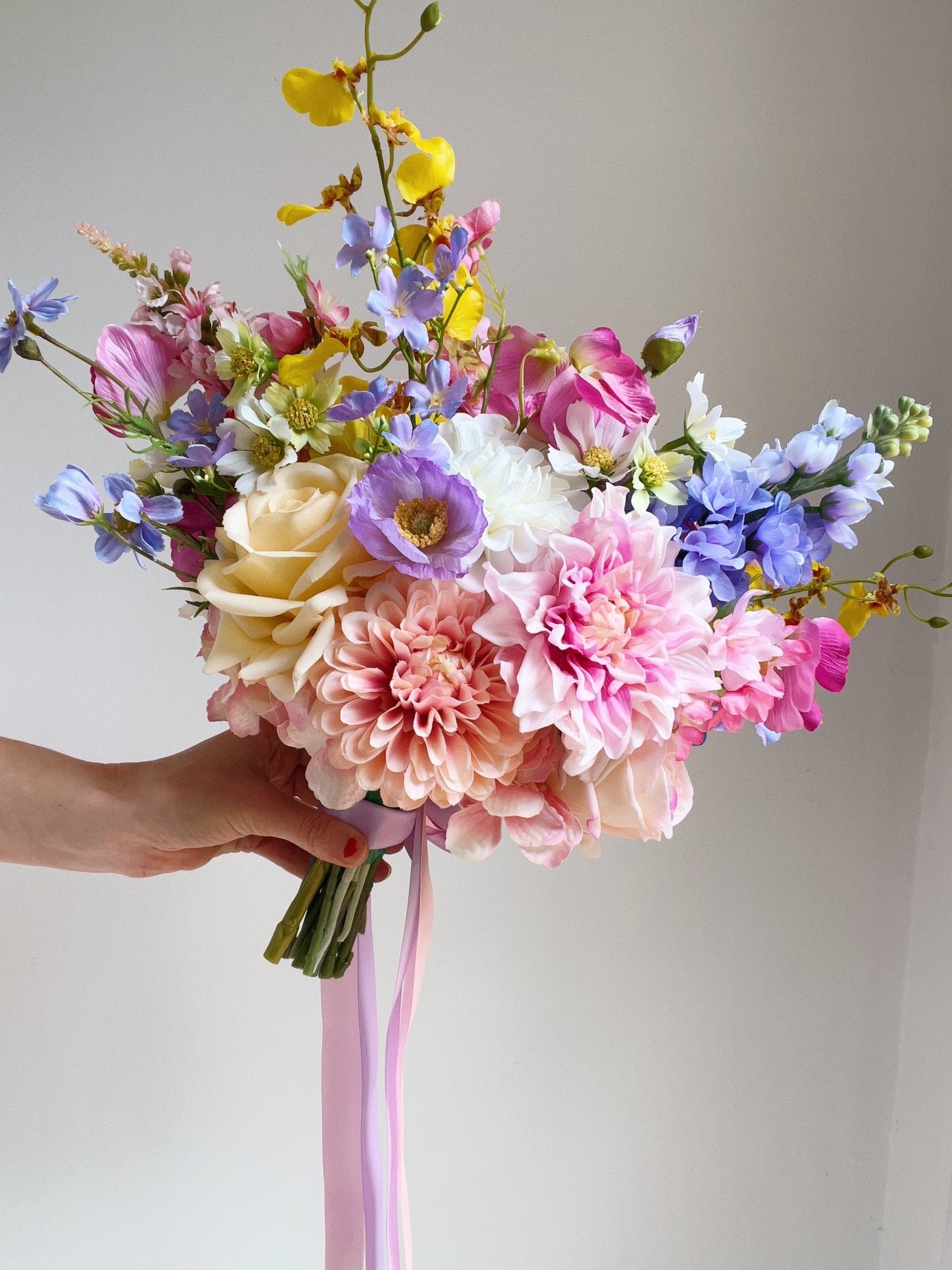 Sonder Wedding Bouquet - Spring Fling - Sonder + Stone Boutique Artificial Wedding Flowers